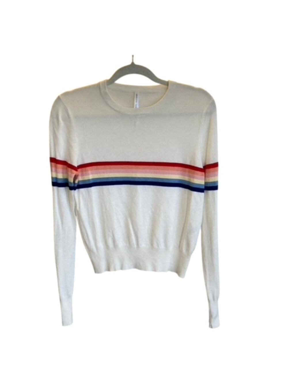 Spiritual Gangster x Madeleine Thompson Rainbow Sweater